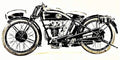 1927 ks motorbike A4 Photo Print