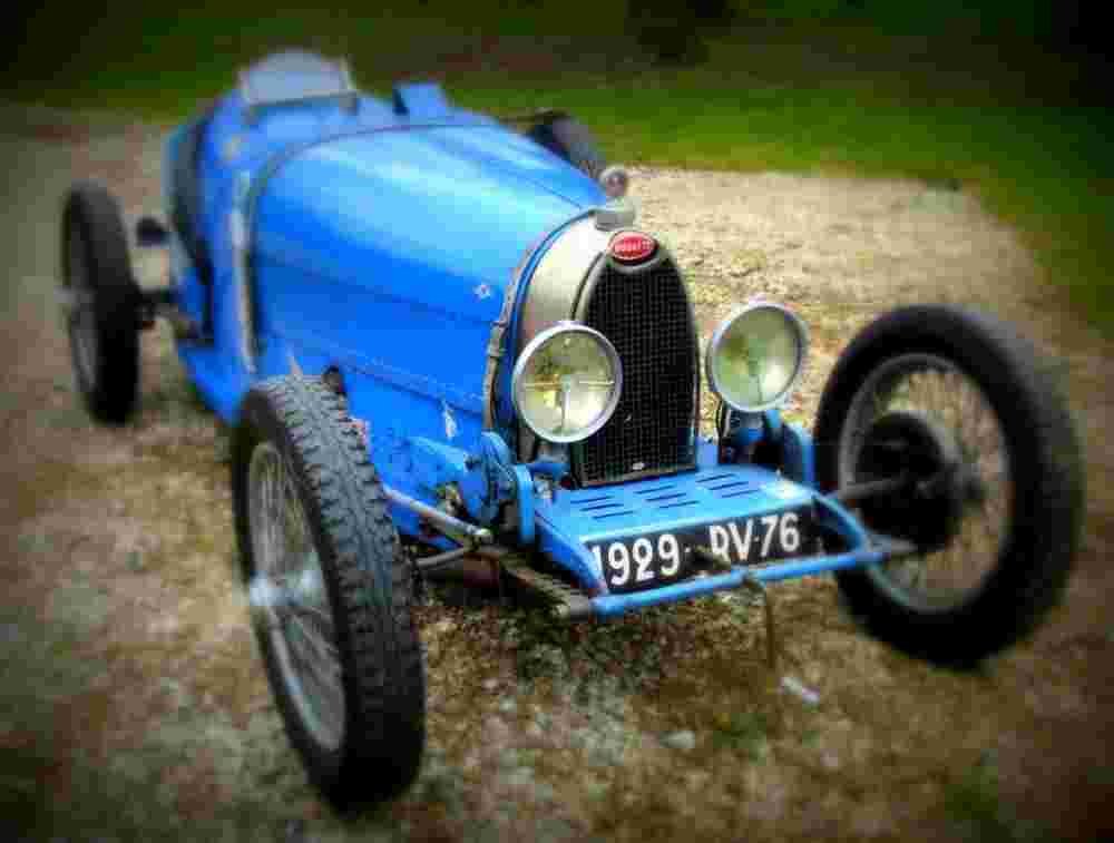 1928 Bugatti Type 37 A4 Photo Print