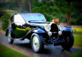 1928 Bugatti Type 44 Profile Aerodynamique Gangloff A4 Photo Print