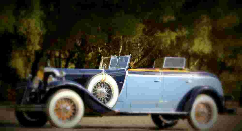 1928 Mercedes Benz 630K La Baule Transformable Saoutchik A4 Photo Print