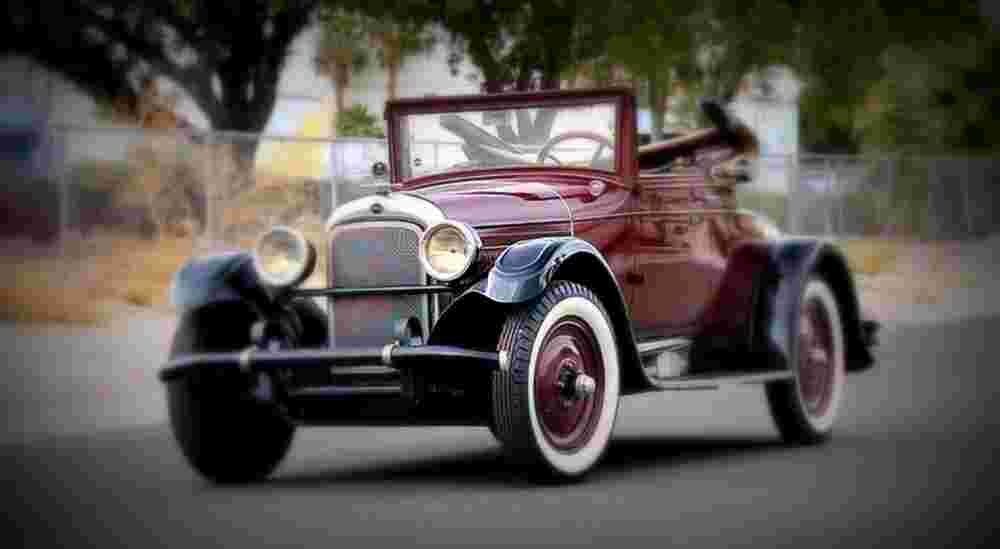1928 Nash Special Six Cabriolet A4 Photo Print