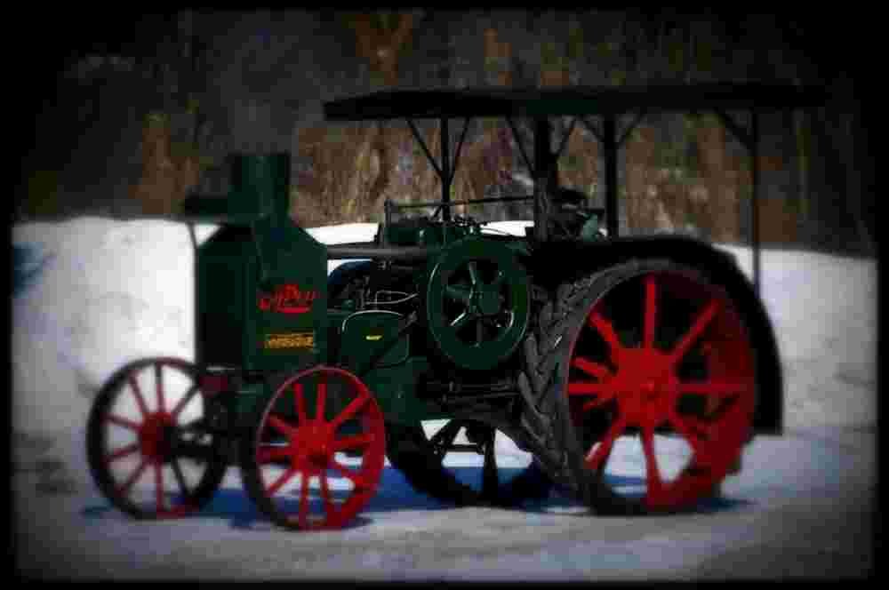 1928 Rumely Oil Pull X 25 40 A4 Photo Print