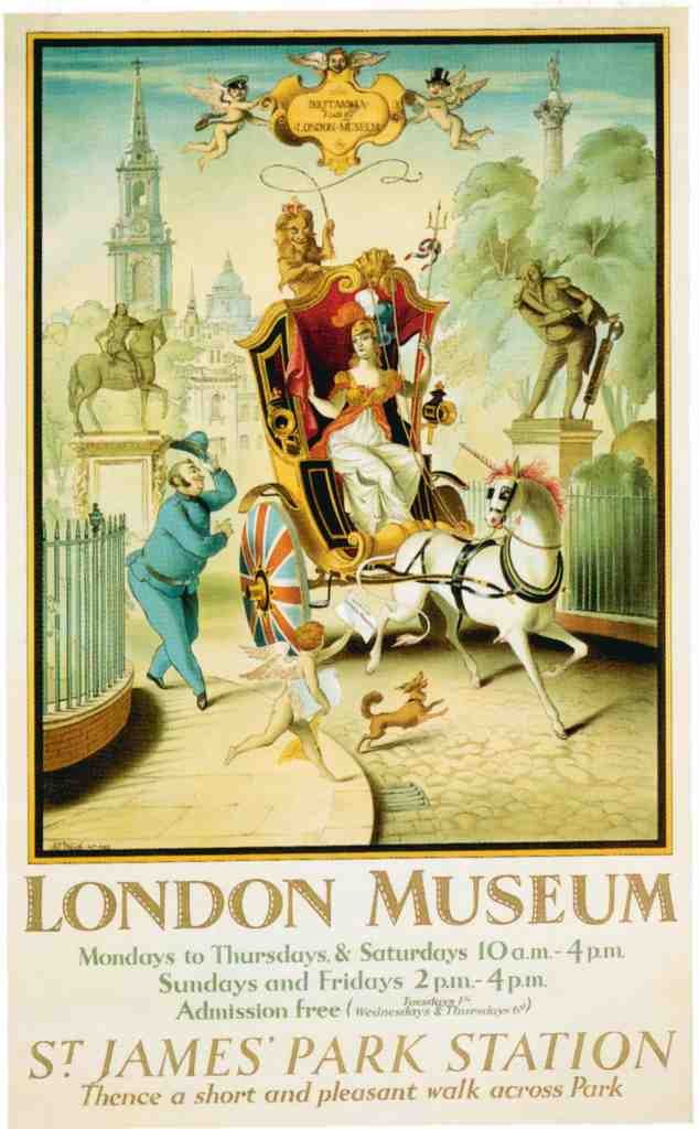 1928 Tate Gallery London Vintage Advert A4 Photo Print