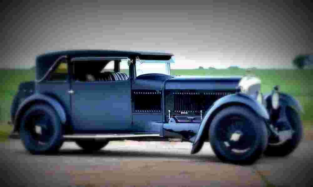 1929 Bentley Speed Six Grafton Coupe A4 Photo Print