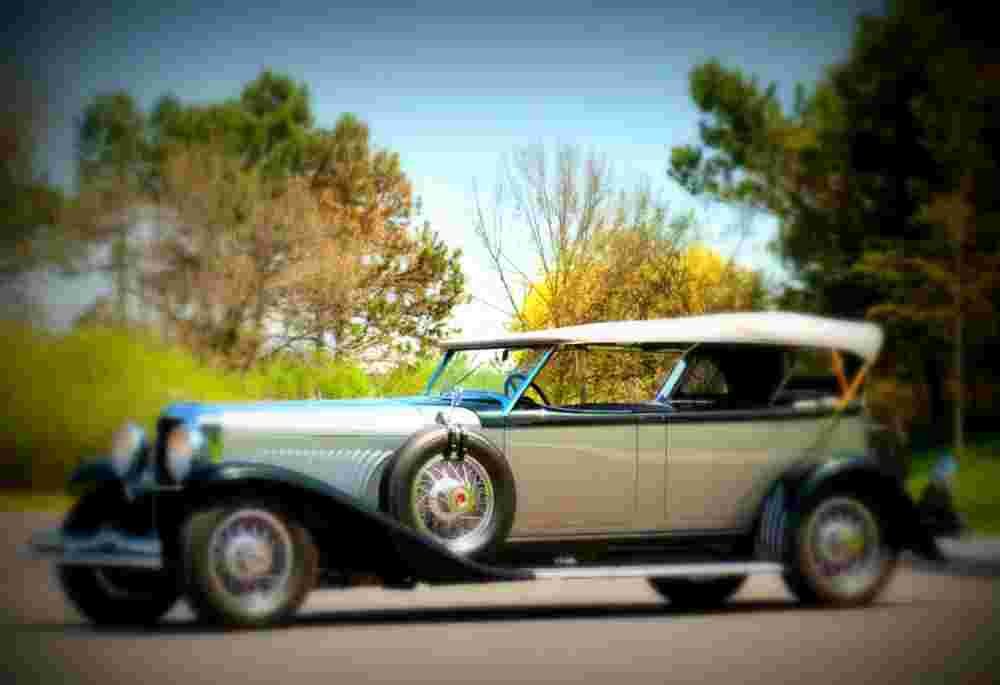 1929 Duesenberg Model J 183 A4 Photo Print