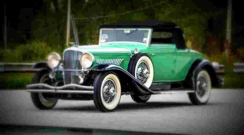 1929 Duesenberg Model J Convertible Coupe Fleetwood A4 Photo Print