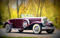 1929 Duesenberg Model J Disappearing Top Convertible Coupe Murphy A4 Photo Print