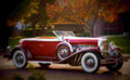 1929 Duesenberg Model J414 Disappearing Top Torpedo Convertible Coupe Murphy A4 Photo Print