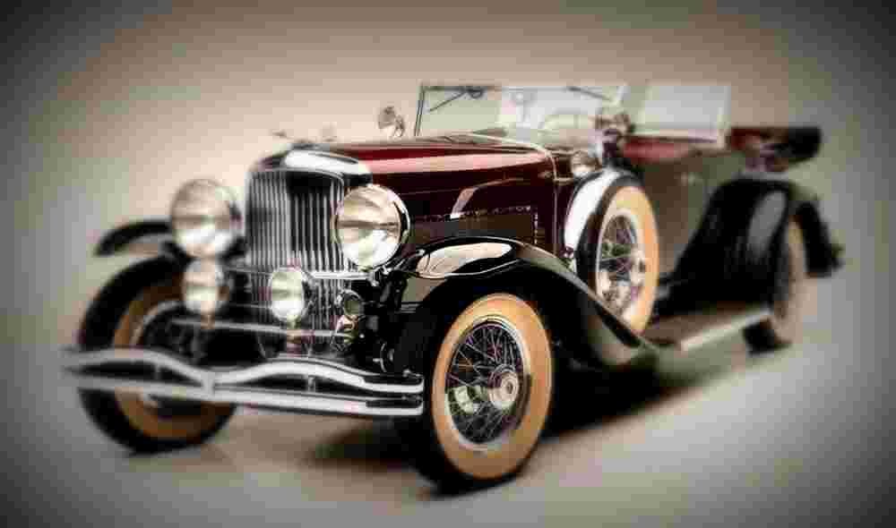 1929 Duesenberg Model SJ Dual Cowl Phaeton LeBaron A4 Photo Print