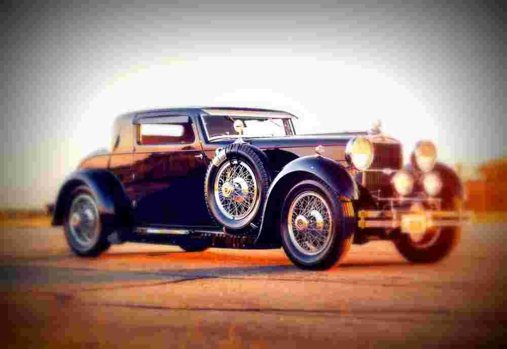 1929 Stutz Model M Supercharged Coupe Lancefield A4 Photo Print
