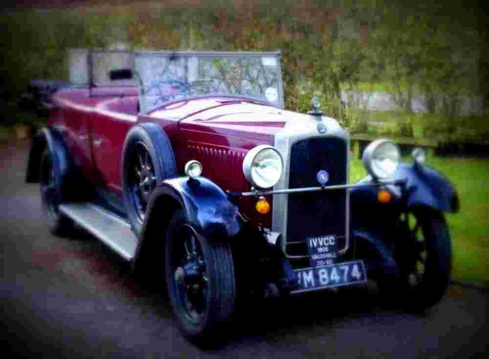 1929 Vauxhall 2060 Tourer A4 Photo Print