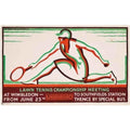1929 Wimbledon Tennis Championships Promotional Vintage Retro Advert Poster A4 
