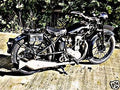 1929 ariel motorbike A4 Photo Print