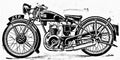 1929 gtp motorbike A4 Photo Print