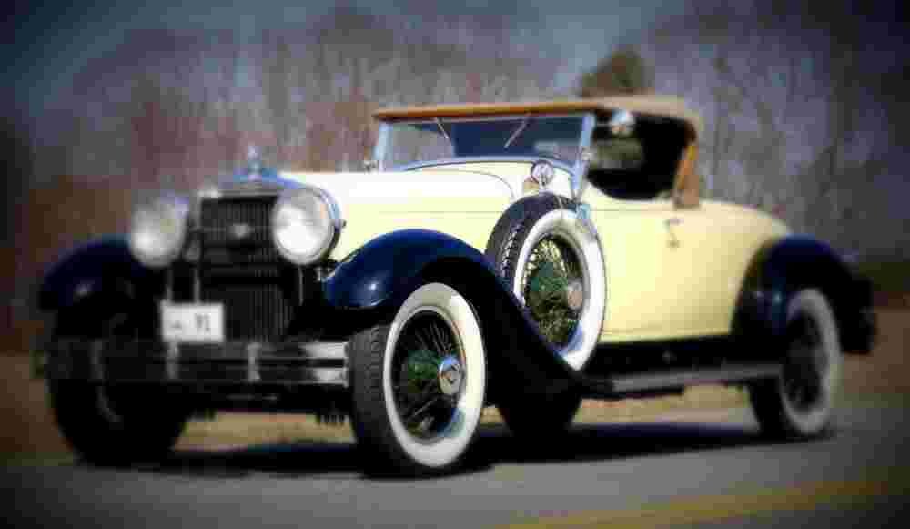 1929 stutz series m two passenger speedster A4 Photo Print