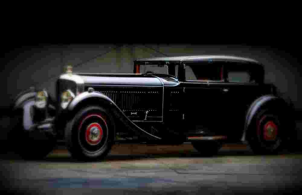 1930 Bentley 6 half  Litre Speed Six Sportsmans Saloon Corsica A4 Photo Print