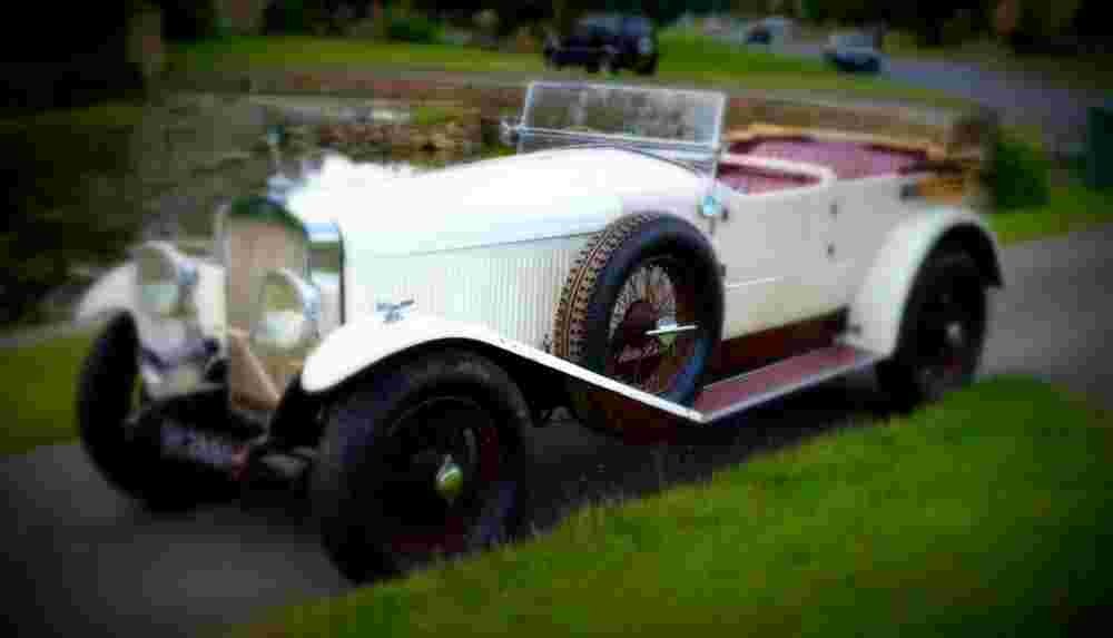 1930 Delage D8 Tourer Vanden Plas A4 Photo Print