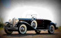 1930 Duesenberg Model J 257 Disappearing Top Convertible Murphy A4 Photo Print