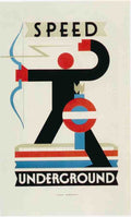 1930 Speed London Advert A4 Photo Print