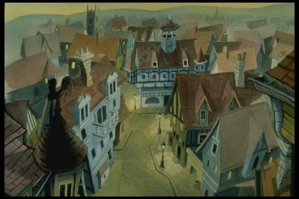 193010 Street Center, Seen From Above A4 Photo Print