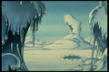193015 Snowbound Landscape (hole In Ice) A4 Photo Print