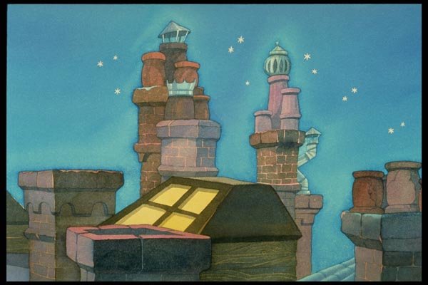 193016 Skylight Rooftop A4 Photo Print