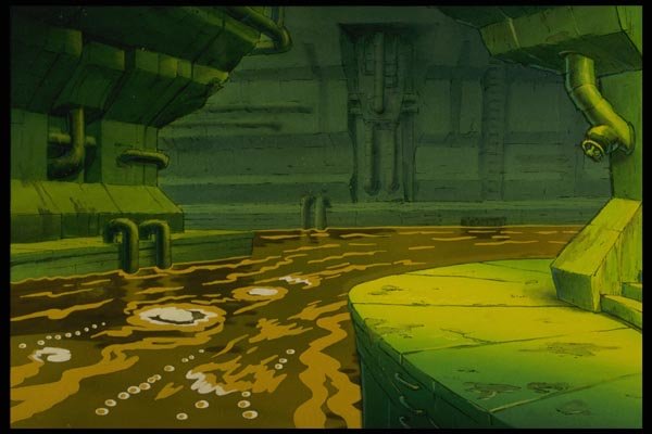 193020 Sewer Scene A4 Photo Print