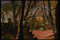 193027 Woodland Scene With Small Clearing A4 Photo Print