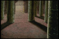 193028 Castle Entrance Hall With Pillars A4 Photo Print