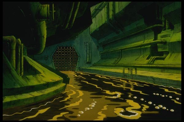 193067 Sewer Scene A4 Photo Print
