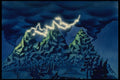 193088 Thunderstorm At Night A4 Photo Print