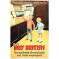 1930s Buy British 21 Rk 276 Vintage Retro Advert Poster A4 Photo Print