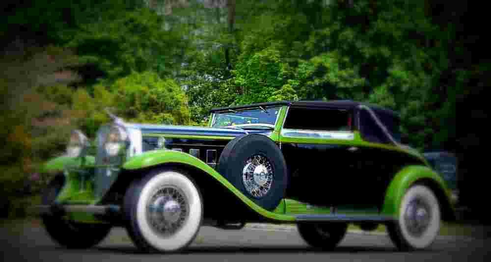 1931 Cadillac V 16 Convertible Victoria Lancefield A4 Photo Print
