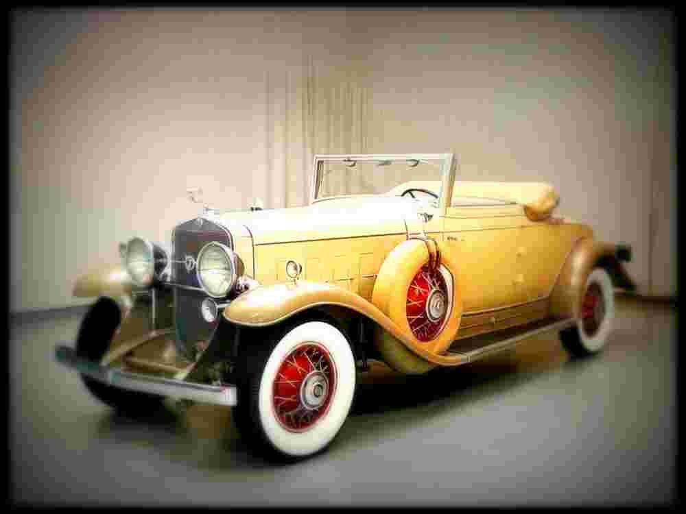 1931 Cadillac V12 Series 370 Convertible Coupe Fleetwood A4 Photo Print