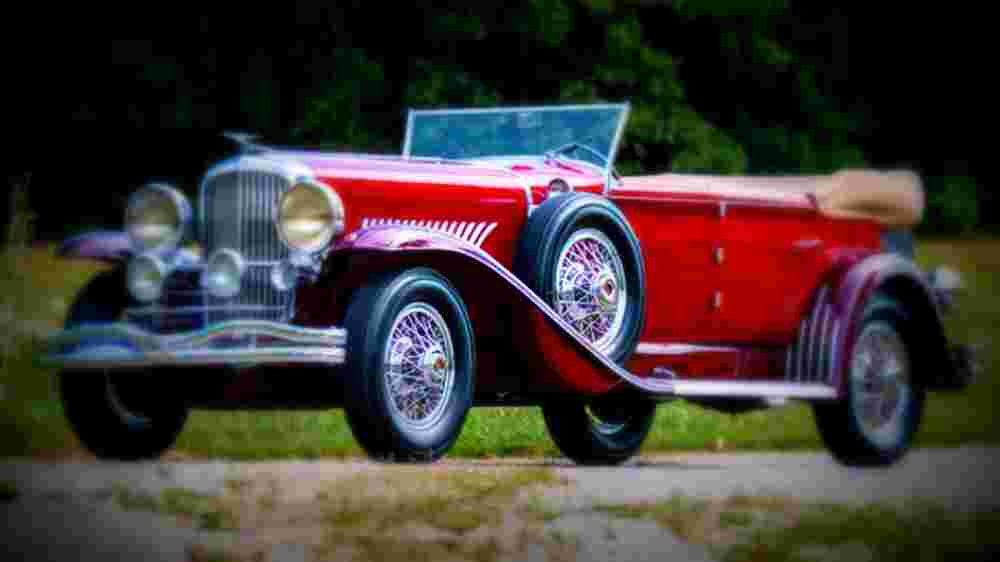 1931 Duesenberg Model J Convertible Sedan Murphy A4 Photo Print