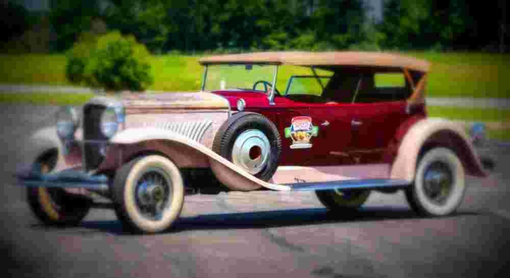 1931 Duesenberg Model J Tourster A4 Photo Print