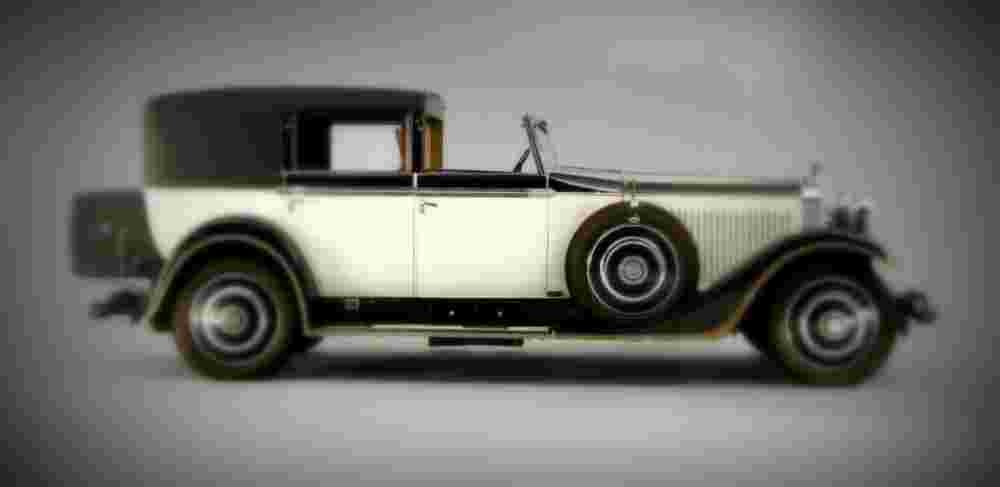 1931 hispano suiza h6c coupe chauffeur saoutchik A4 Photo Print