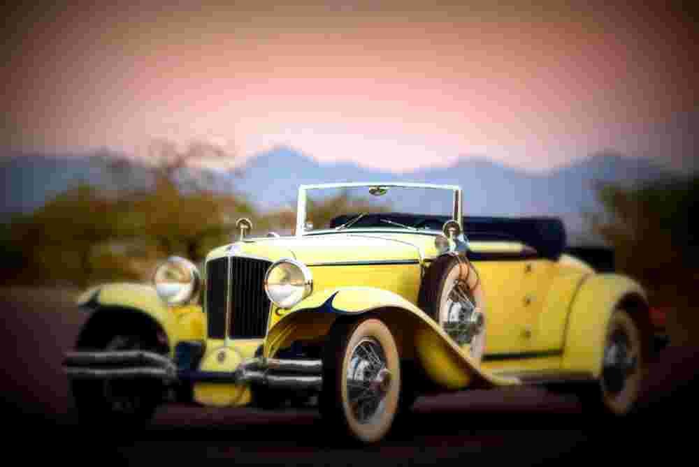 1932 Cord L 29 Cabriolet A4 Photo Print