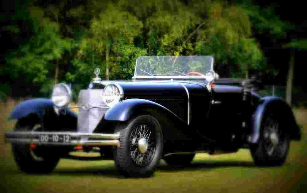 1932 Mercedes Benz 1575HP Mannheim 370 S Sport Roadster A4 Photo Print