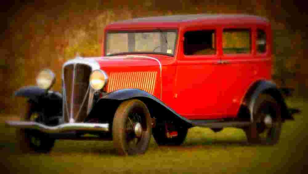 1932 Rockne Model 65 Four Door Sedan A4 Photo Print