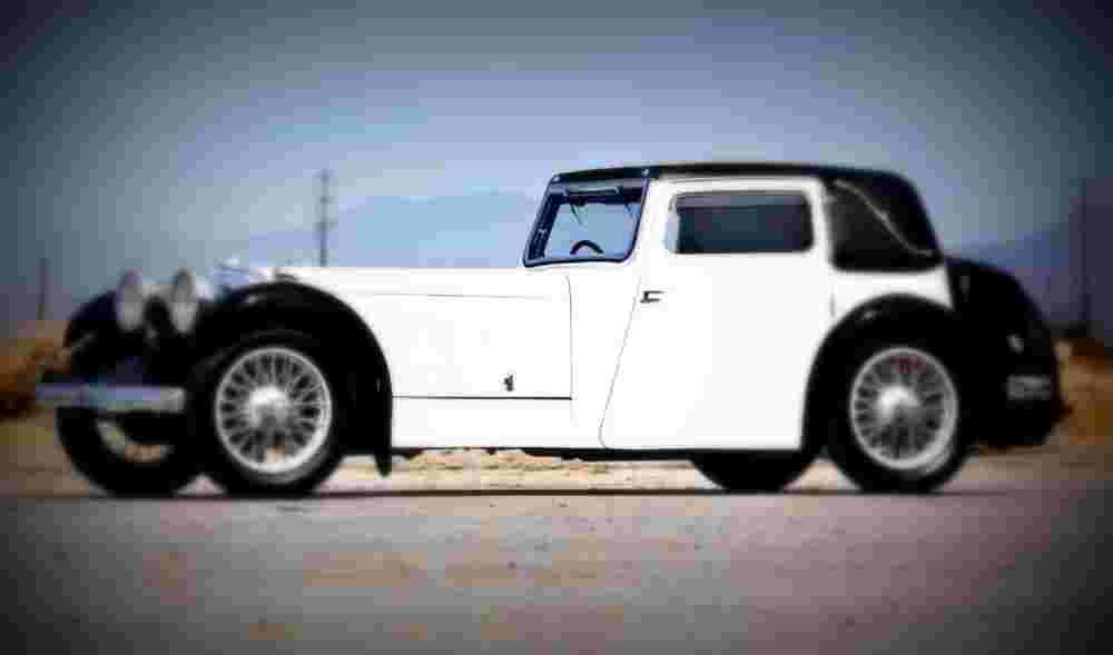 1932 SS1 Coupe A4 Photo Print