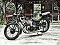 1932 Terrot 250 motorbike A4 Photo Print