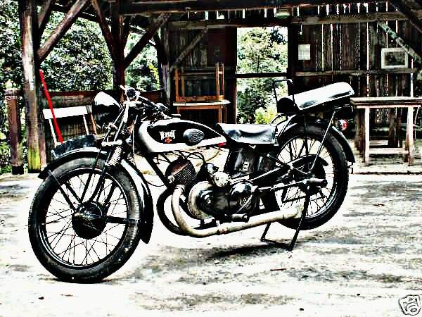 1932 Terrot 250 motorbike A4 Photo Print