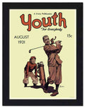 1932 youth golf 1930s 2 Vintage Advert A4 Photo Print