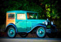 1933 American Austin Station Wagon A4 Photo Print