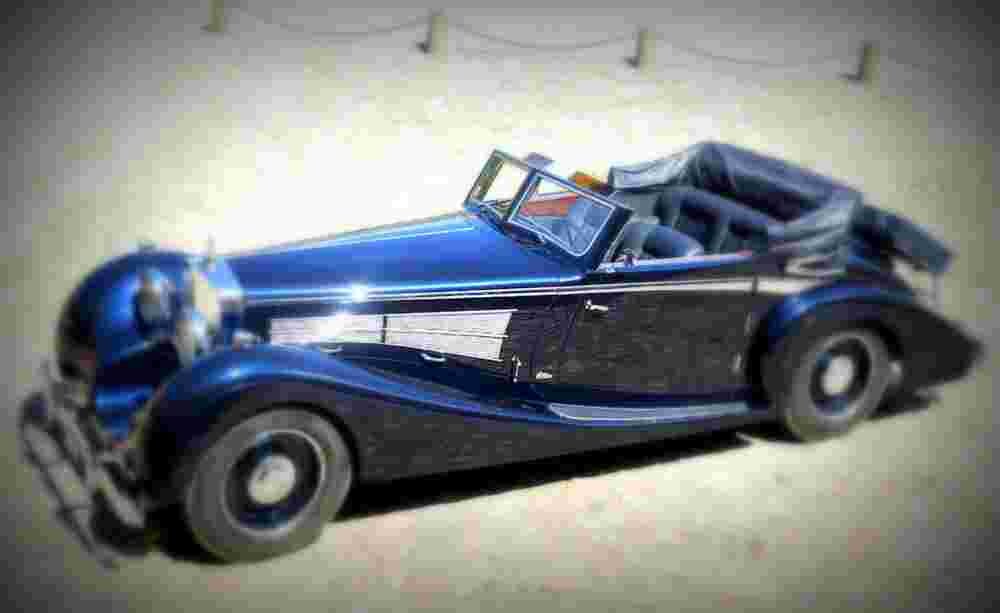 1933 Maybach DS 8 Zeppelin Cabriolet A4 Photo Print