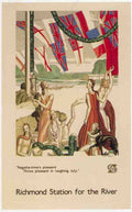 1933 Regatta London Advert A4 Photo Print