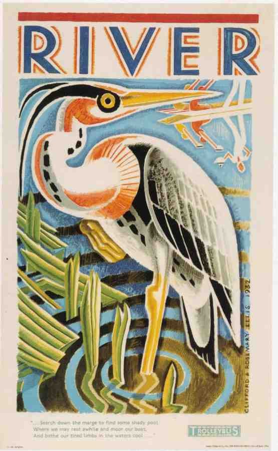 1933 River London Advert A4 Photo Print