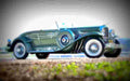 1933 duesenberg model j 429 disappearing top converibly coupe murphy A4 Photo Print