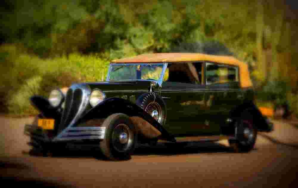 1934 Brewster Ford Convertible Sedan A4 Photo Print